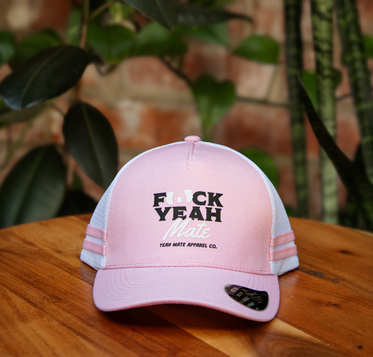 F🐨ck Yeah Mate Trucker Cap - Pink