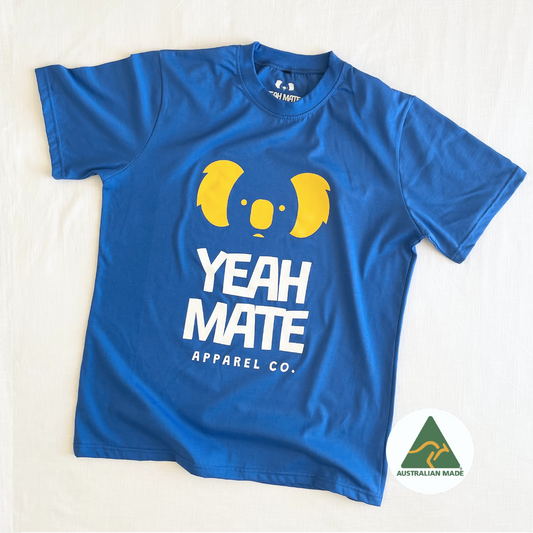 Yeah Mate Original Logo Tee - Ocean